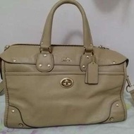 真皮Coach Grain Lthr Rhyder