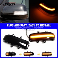 Perodua Alza Toyota Alphard Vellfire Vigo Estima ACR50 ANH20 Series DRL Side Mirror Dynamic Turn Signal Light LED AN20