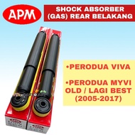 ORIGINAL APM REAR BELAKANG SHOCK ABSORBER (GAS) - PERODUA MYVI / MYVI LAGI BEST (2005-2017)  / VIVA 