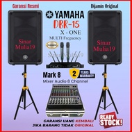 Paket Soundsystem Speaker Aktif 15 Inch Yamaha DBR15 Original