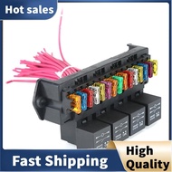 Car Fuse Box Black Car Fuse Box 15 Circuit Fuse Box Fuse Holder Car Supplies