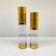 H㊛Nw Botol Airless 15 Ml Akrilik Acrylic Bottle 20Ml Gold Matte 15Ml