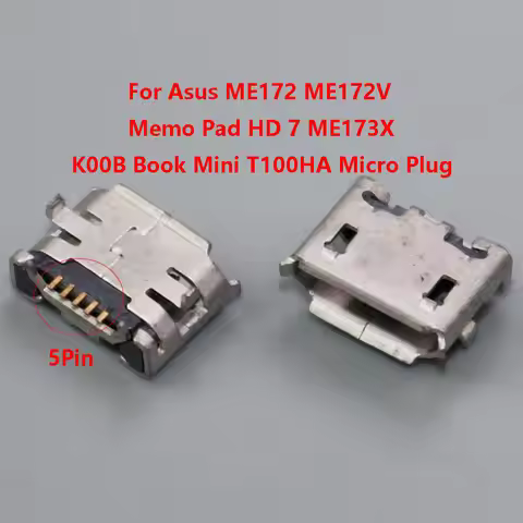 Micro USB Charger Charging Dock Port Connector For Asus ME172 ME172V Memo Pad HD 7 ME173X K00B Book 