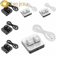HEJOU Copy Paste Keypad, Acrylic Mini Custom Mini 2 Key Keypad, Keypad Accessories Illumination Keyp