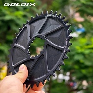 GOLDIX 3-Bolt Bicycle Chainring Wide Narrow Teeth AERO CNC Hollow Cutting for SRAM 3Bolt C