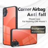 For Nothing CMF Phone 1 Casing Skin-Feeling Matte Frosted Transparent Case For CMF Phone1 AirBag Pho
