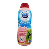 Dutch Lady Pure Farm Strawberry UHT Milk 450ml