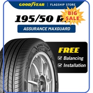 ⭐ [100% ORIGINAL] ⭐ Installation Provided 195  50 R16 Assurance Maxguard Tyre Goodyear