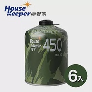 妙管家 450g 高山瓦斯罐 6罐組(高山瓦斯罐)