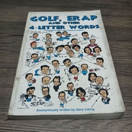 GOLF, ERAP, AND OTHER 4-LETTER WORDS JOSEPH ESTRADA Novel Book Bestseller