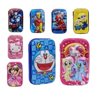 Cartoon Pencil Case Cartoon Big Compartment Pencil Case Cartoon Student Stationery Pencil Box Kotak 