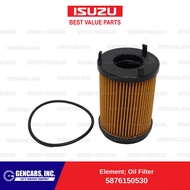 ♦✖๑Isuzu Oil Filter for Dmax / Mux 2018- 2021 RZ4E  Euro4 (5-87615053-0) (Best Value Parts)