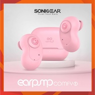 SONICGEAR EARPUMP COMFY 1 TWS BLUETOOTH WIRELESS EARBUDS WITH IPX-5 SPLASH PROOF | UP TO 35 HOURS PLAYTIME