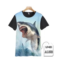 Shark Megalodon Clothes, Children's and Adult's Clothes, 3D Printing LP3D-A153 Fashion