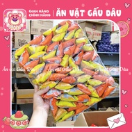 Bag of 60 Fried Fish Balls Snack Bim Bim, genuine Minh Chau fried fish balls snacks, snacks