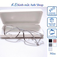 [3-5/8 Hoàn Tiền 25%] Gọng kính vuông kính thời trang hình vuông 8161