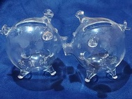 玻璃存錢豬