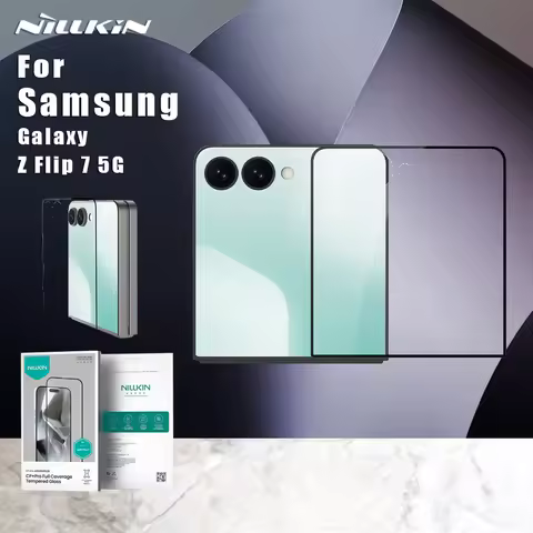 Nillkin For Samsung Galaxy Z Flip 7 5G CP+ PRO Tempered Glass 2.5D 9H Hardness Anti Explosion Screen