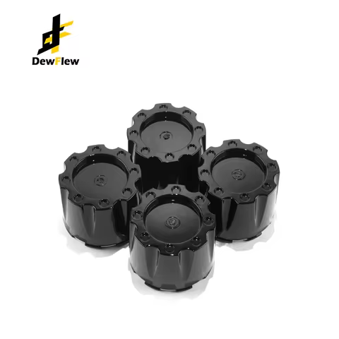 DewFlew 1/4Pcs OD 83mm/3.27" ID 79.5mm/3.13" Car Wheels Rim Cap Fits METAL 950 951 CHROME CENTER CAP