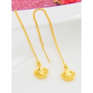 Bintang laut ­ Wayar Telinga ­ Anting-anting Rumbai Shajin Fu Rantai Gelombang Air Mudah Zhou Da Wan