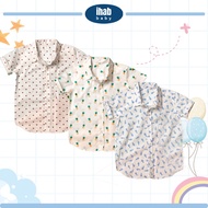 [IHAB Baby] Short Sleeve Casual Shirt for Boy Toddler Kids