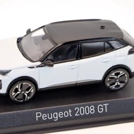 Norwell 1/43 Peugeot 2008 GT Peugeot 2008 Alloy Car Model Ornaments
