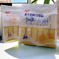 Aji Water Milk Cake 210g Honey Flavor Pastry Lazy Breakfast Office Meal Replacement Bread Casual Sna