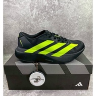 Adizero Evo SL Black Green Lucid Lemon Running Shoes