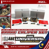 Brake Caliper Universal CNC ADELIN LIMITED EDITION DARK BRONZE 2 POT 4 POT P34/P4