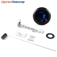 2" 52mm Digital Percent Display Car Fuel Level Gauge Meter 12V With Fuel Sensor Oil Float