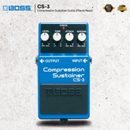 BOSS Compression Sustainer (CS-3) Guitar Pedal Effect  with patch cable set ( CS3 / CS 3 )