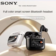 SONY Pro LCD TWS Earphone True Wireless Bluetooth Noise Cancelling Headphone In Ear Touch Screen Headset With Mic Earbuds