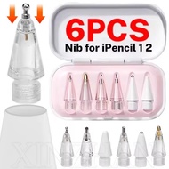 4/6pcs Pen Tip Set - 2.0-3.5mm 2b And 2h Nibs - Compatible For Apple Pencil - High Sensitivity, Trac