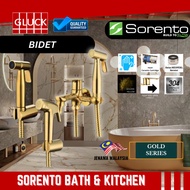 SORENTO TOILET BIDET SPRAY- GOLD SERIES (SRT 104GY, SRT 86GY, SRT 95SS-GY )