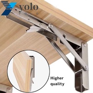 YOLO Folding Shelf Bracket Bench Desk Space Saving Wall Mounted Heavy Support For Table Work Table Shelve