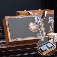 Kotak hadiah kosong untuk tin teh wolfberry, tin kosong untuk Lapsang Souchong, tin kosong untuk Den
