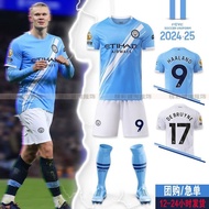 2526 Manchester City jersey De Bruyne Haaland football unifo2526 Manchester City jersey DeBruyne Haa