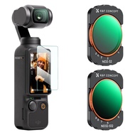 K&F Filter DJI Osmo Pocket 3 VND2-32+VND32-512 HD, Greecoat, waterproof, anti-scratch