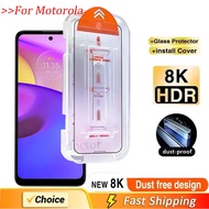 HD Tempered Glass Compatible For Motorola Moto E40 E32 E30 E22 E20 E15 E13 One Fusion E7 Power Plus 