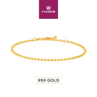 HABIB 999/24K Yellow Gold Bracelet 9GW00061024