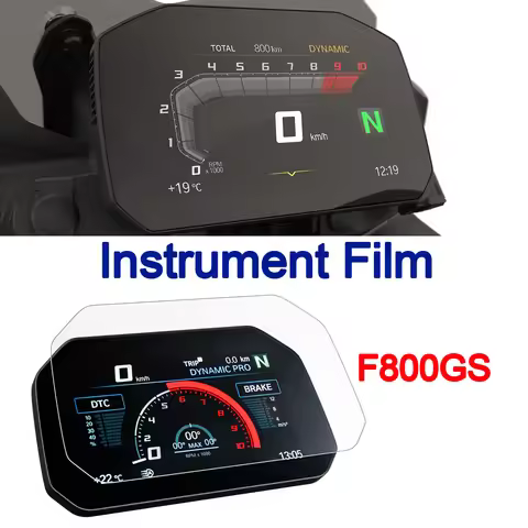 For BMW F800GS Dashboard Screen Protective Films F 800 GS F800GS Motorcycle Instrument Panel Scratch