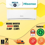 HISENSE 1.0HP - 2.5HP R32 AIR COND AIKAGS SERIES INVERTER AIRCOND/AITUGS Series Expert Inverter Airc