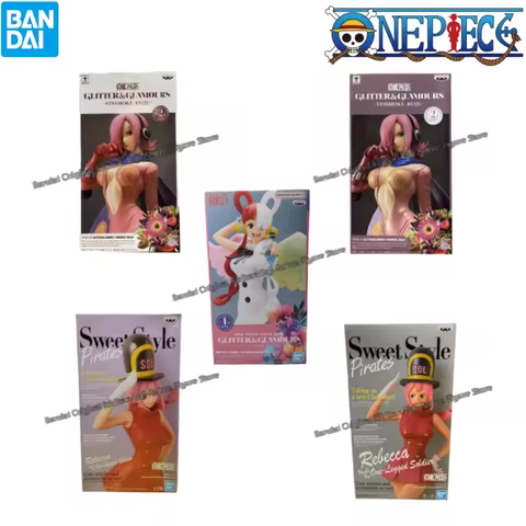 In Stock Bandai Original Box Garage Kit Model One Piece Vinsmoke Reiju Rebecca Uta Anime Characters 