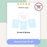 THERMAL PAD TO 3P isolator silicone PADS transistor mosfet ic IGBT
