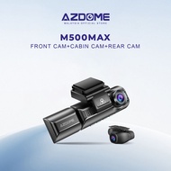 AZDOME M550MAX 2160P/4K Ultra HD 3 Channel Front & Rear DashCam Night Vision App Control Car Camera 