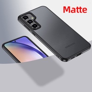 UFLAXE ICEY - Ốp Lưng Samsung Galaxy A15 A25 A35 A55 5G - Ốp Lưng Cứng Chống Sốc Mờ Trong Suốt Chống