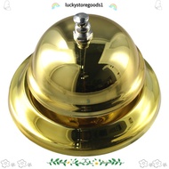 LUCKYSTOREGOODS Bell Ringers, Gold Call Bell, Kitchen Service Table Bell