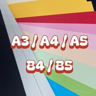 Fion🚚A3/A4/A5 | Color Ivory Card 250lbs | Ivory Paper | Art Paper | 19 Colors | B4/B5 | Color Card/C