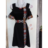 Baju Tradisional Moden Sabah/Dress Rungus corak pinakol