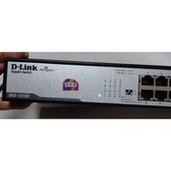 Second-Hand DGS-1016D G3 Version D-LINK EEE Energy-Saving Network Switch 16-Port 100M Dual Type Thre